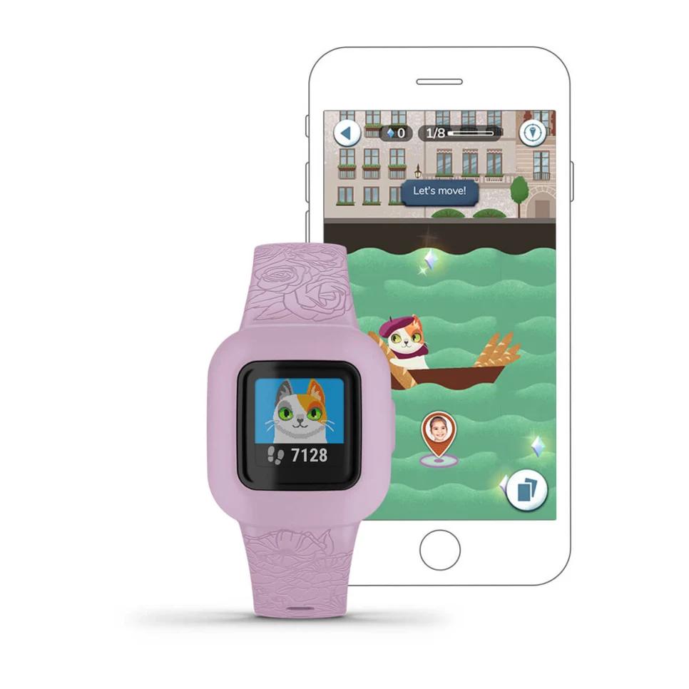 Đồng Hồ Garmin Vívofit Jr. 3 Garmin Tím